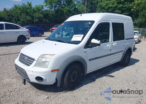 2012 Ford Transit Connect Xlt from USA, damaged, VIN NM0KS9BN5CT095932